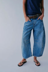 Cora Wide Leg Jeans with Pockets - Be Juliet