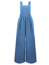 Full Size Square Neck Wide Strap Overalls - Be Juliet
