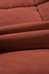 Marceline Quilted Stand‑Neck Puffer Coat