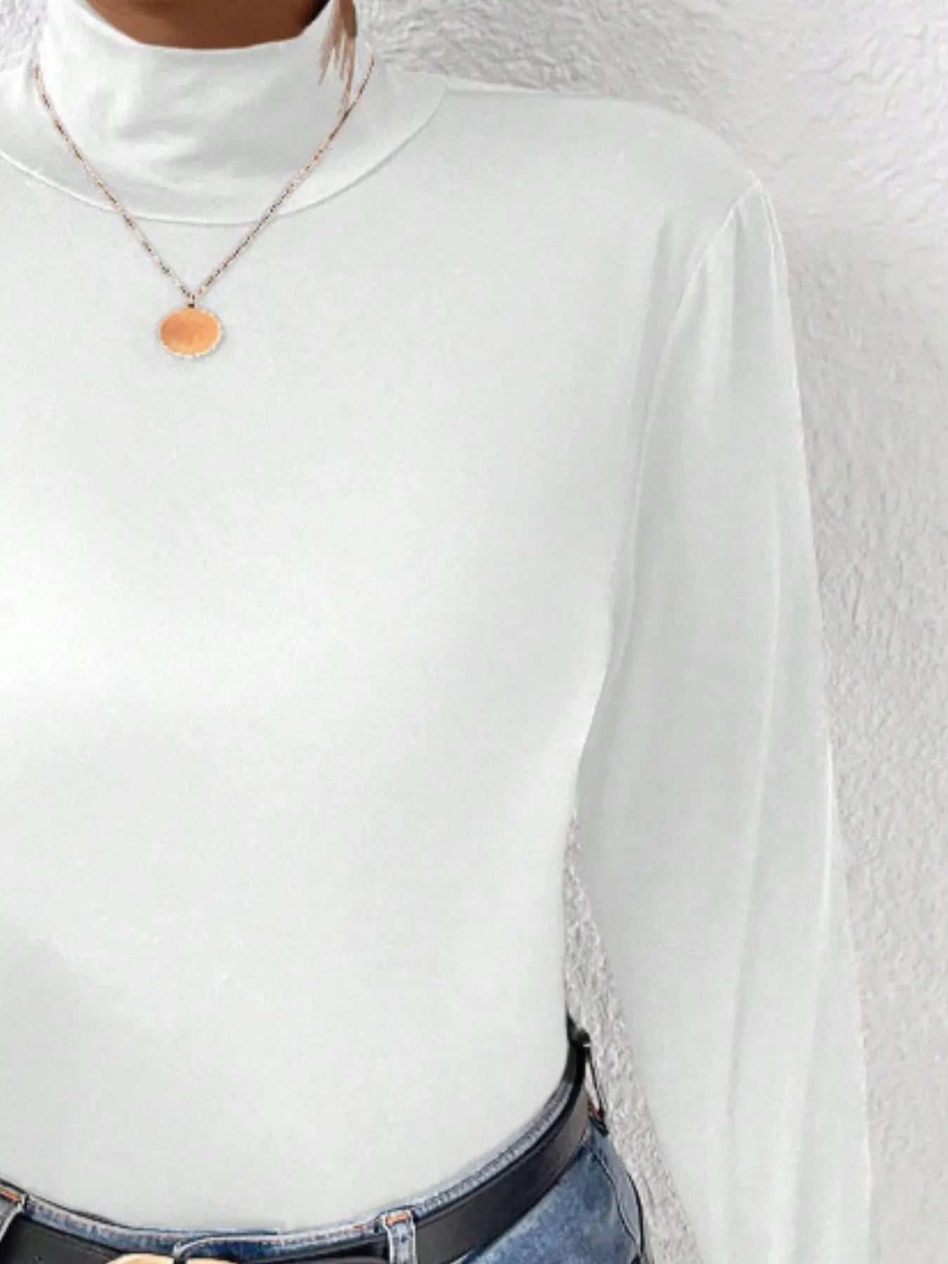 Essential Fitted Turtleneck – Plus Size - Be Juliet