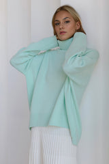 Basic Bae Turtleneck Long Sleeve Sweater - Be Juliet