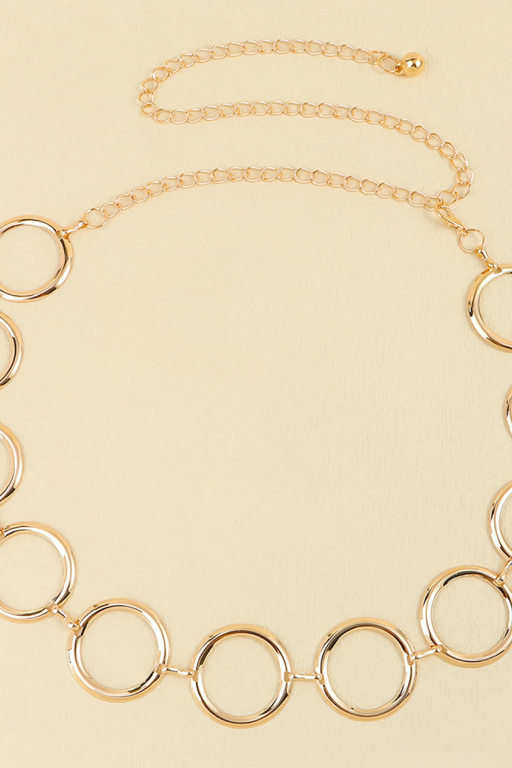 Circle Ring Chain Belt - Be Juliet