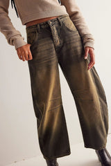 Cora Wide Leg Jeans with Pockets - Be Juliet