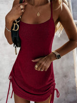 Mallu Spaghetti Strap Knit Dress - Be Juliet