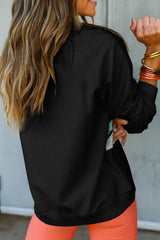 Bella Contrast Long Sleeve Sweatshirt - Be Juliet