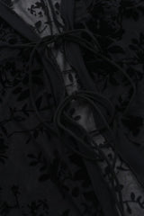 Double Tied Long Sleeve Blouse - Be Juliet