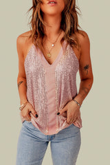 Sequin Racerback Tank - Be Juliet