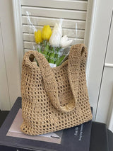 Knitted Crochet Shoulder Bag - Be Juliet