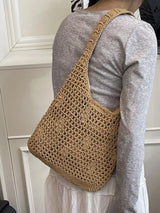 Knitted Crochet Shoulder Bag - Be Juliet