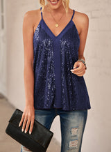 Sequin Racerback Tank - Be Juliet
