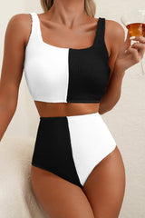 Esme Colorblock Square Neck Bikini