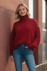 Basic Bae Turtleneck Long Sleeve Sweater - Be Juliet