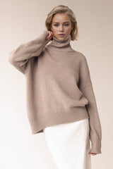Basic Bae Turtleneck Long Sleeve Sweater - Be Juliet
