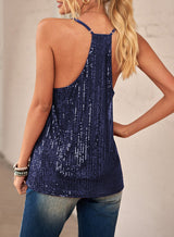 Sequin Racerback Tank - Be Juliet