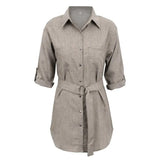 Alessandra Shirt Dress - Be Juliet