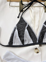 Christina Patchwork Mini Bikini - Be Juliet