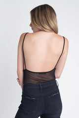 Embroidery Transparent Floral Top - Be Juliet