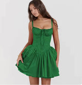 Giyu Floral Backless Mini Dress - Be Juliet