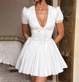 Giyu Floral Backless Mini Dress - Be Juliet