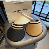 Straw sun visor Hat - Be Juliet