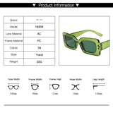 Vintage Rectangle Sunglasses