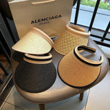 Straw sun visor Hat - Be Juliet