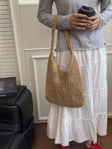 Knitted Crochet Shoulder Bag - Be Juliet