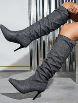 Point Toe Stiletto Boots - Be Juliet