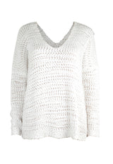 Angel Wings Single Shoulder Sweater - Be Juliet