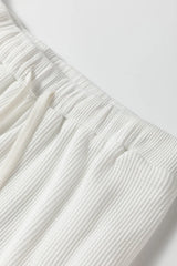 Long Sleeve Top and Drawstring Pants Lounge Set - Be Juliet