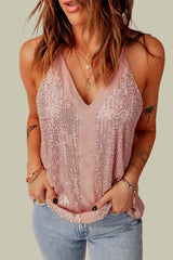 Sequin Racerback Tank - Be Juliet
