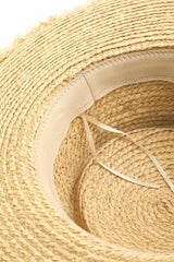 The Fame Cutout Straw Hat - Be Juliet