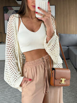 Hollow Out Open Front Cover-Up - Be Juliet