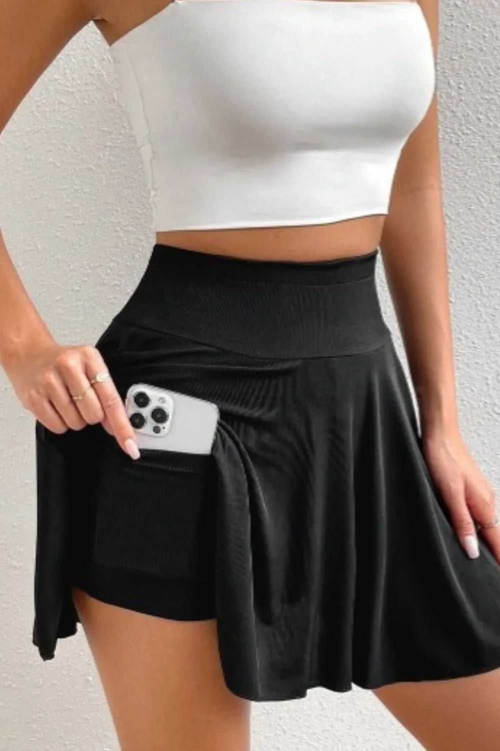 Callie High Waist Pocket Skort - Be Juliet