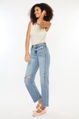 Kancan Ultra High Rise Distressed Boyfriend Jeans - Be Juliet