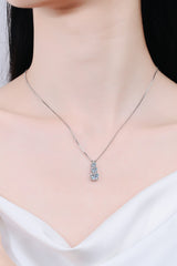 Moissanite Triple-Pendant Necklace - Be Juliet