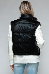 Alarie Fine Fur Lining Quilted Vest - Be Juliet