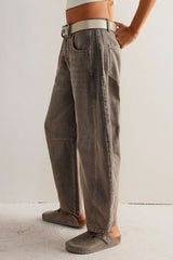 Cora Wide Leg Jeans with Pockets - Be Juliet