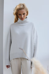 Basic Bae Turtleneck Long Sleeve Sweater - Be Juliet