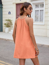 Florira Eyelet Sleeveless Mini Dress - Be Juliet