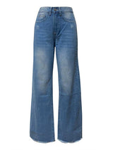 Be Juliet Raw Hem Wide Leg Jeans - Be Juliet