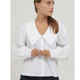 Amory White Poplin Shirt - Be Juliet