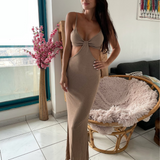 Clover Cutout Maxi Dress - Be Juliet