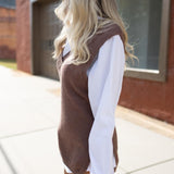 Charlie Oversized Sweater Vest - Be Juliet