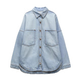 Genevieve Denim Shirt Jacket - Be Juliet