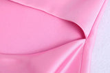 Pink Me Satin Dress - Be Juliet