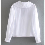 Amory White Poplin Shirt - Be Juliet