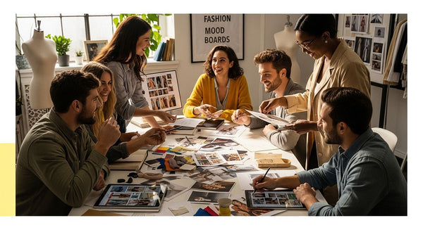 fashion mood board collaboration