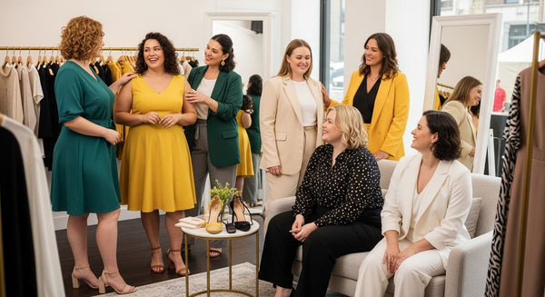 curvy women fashion, stylish outfits, body positive