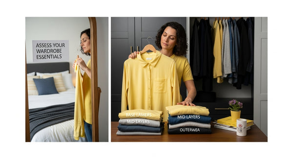 how to layer clothes